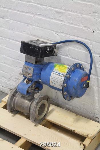 Used Neles Jamesbury 7150313600TTT2 3" Ball Valve #29882