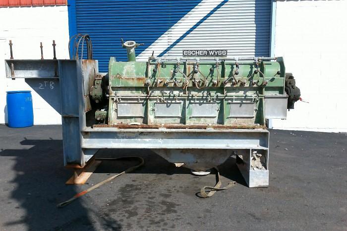 Used BIRD ESCHER WYSS RS2B REJECT SORTER 30TPD 1991