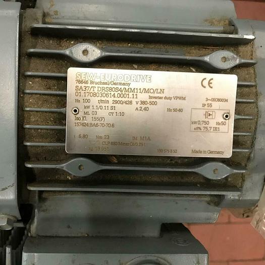 Gebraucht TRANSNORM Kurven Gurtförderer/ Förderband Kurve 180° 1600-105