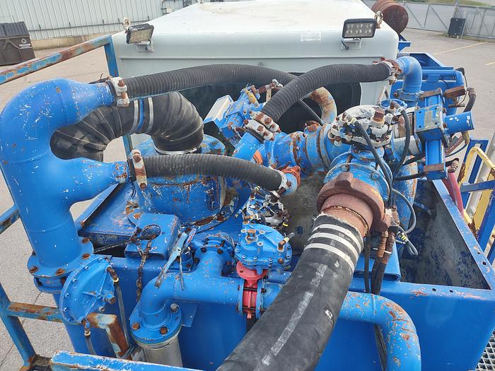 Used 2014 Cement Double Pump Trailer, BJ