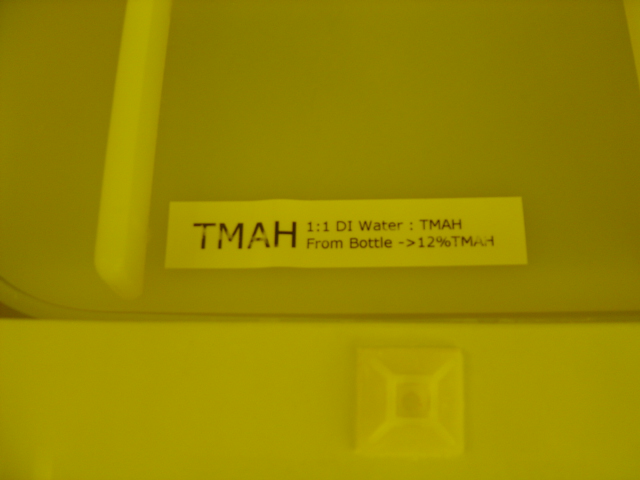 Used Reynoldstech Plastic TMAH Wet Bench