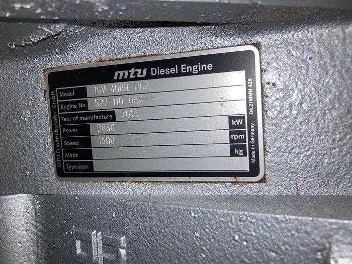 MTU 16V4000 New Generator set in a Container