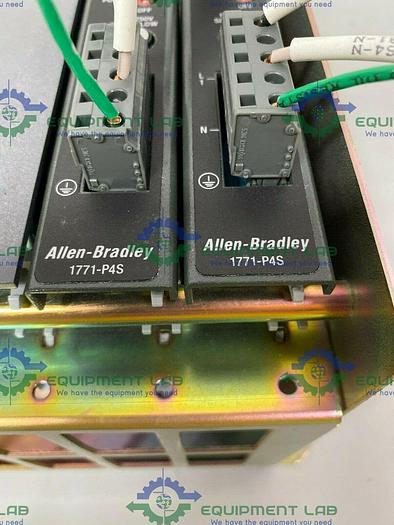 Used Allen-Bradley 1771: A4B CHASSIS, P4S, PLC-5/40C, NOC-B, IFE C, OBN/B