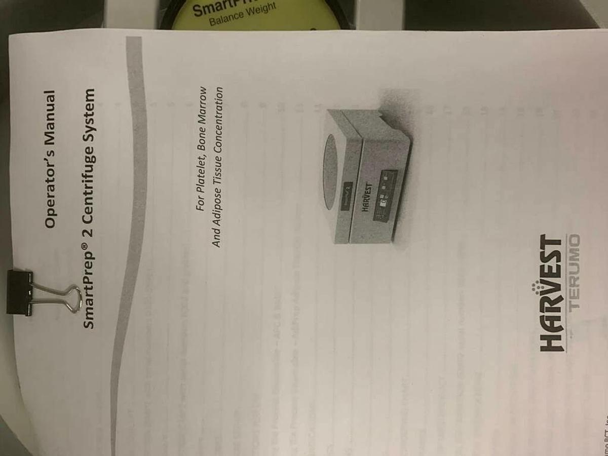 Used Harvest SmartPrep 2 Centrifuge