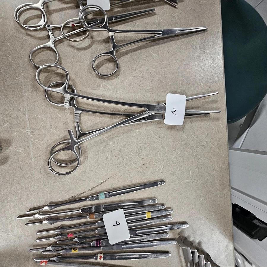 Used 70 Pieces Surgical Instrument Set
