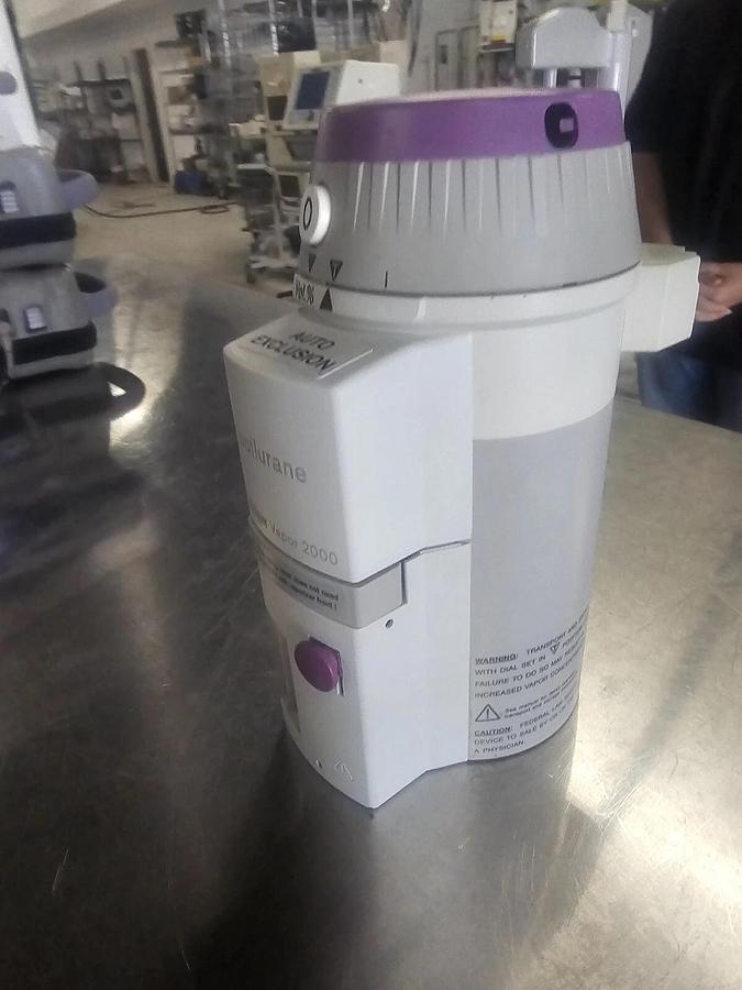 Used Drager D-Vapor 2000 Isoflurane Vaporizer M35160