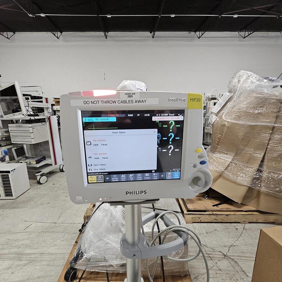 Used (16)Philips MP30 With Module & 18 EDEN IM8 with CO2 OPTION ( LOT Of 34 Units)