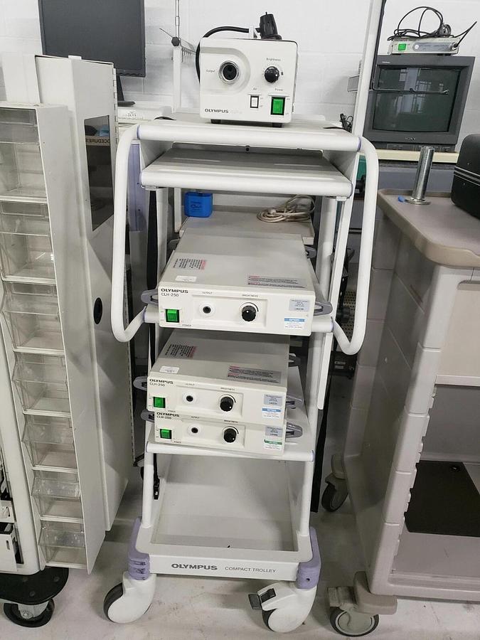 Used Olympus CLH-250 Light Endoscope Lot of 3