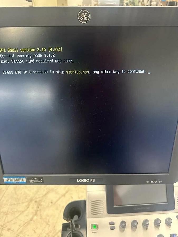 Refurbished 2016 GE LOGIQ F8 Series Ultrasound with  1 Probes, Tested