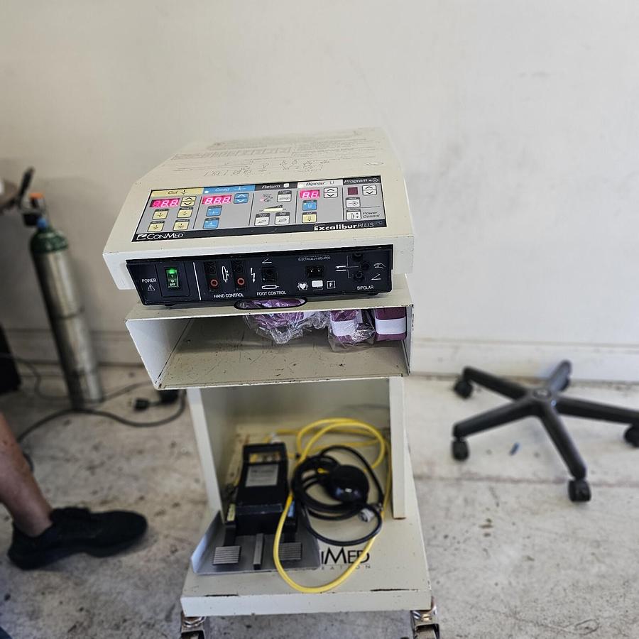 Used Conmed Aspen Excalibur Plus PC Electrosurgical Generator With Footswitch