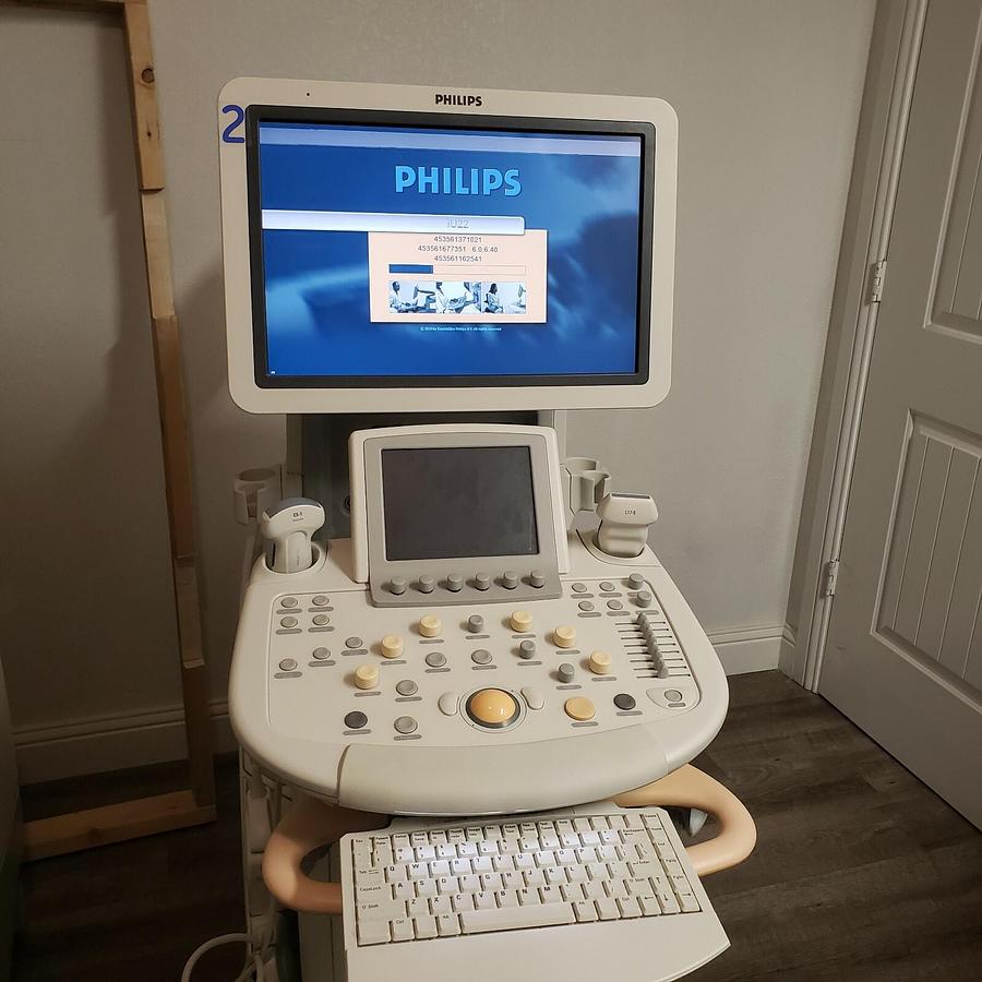 Refurbished PHILIPS iU22 Diagnostic Ultrasound System with convex and Linear probe