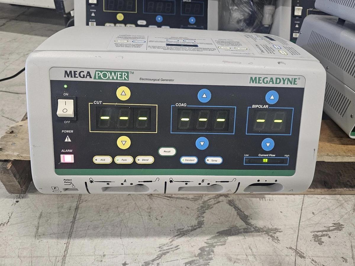 Used MEGAPOWER Megadyne ESU Mega Vac  Smoke Evacuator FULL LOT