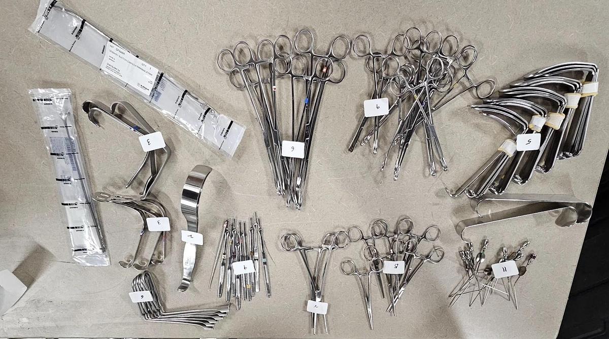 Used 70 Pieces Surgical Instrument Set