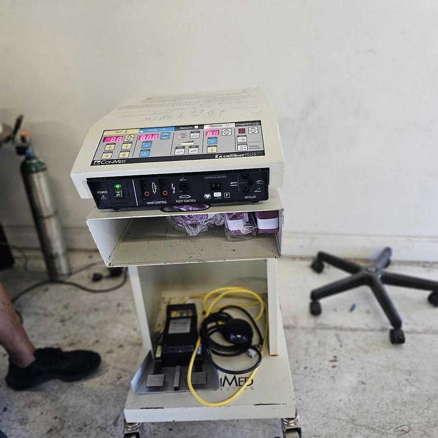 Used Conmed Aspen Excalibur Plus PC Electrosurgical Generator With Footswitch