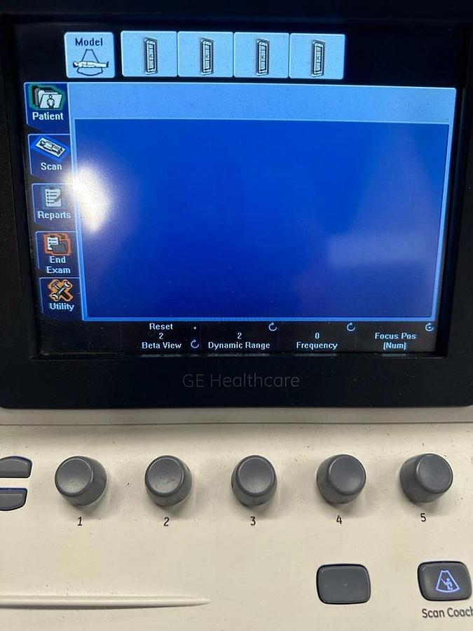 Refurbished 2016 GE LOGIQ F8 Series Ultrasound with  1 Probes, Tested