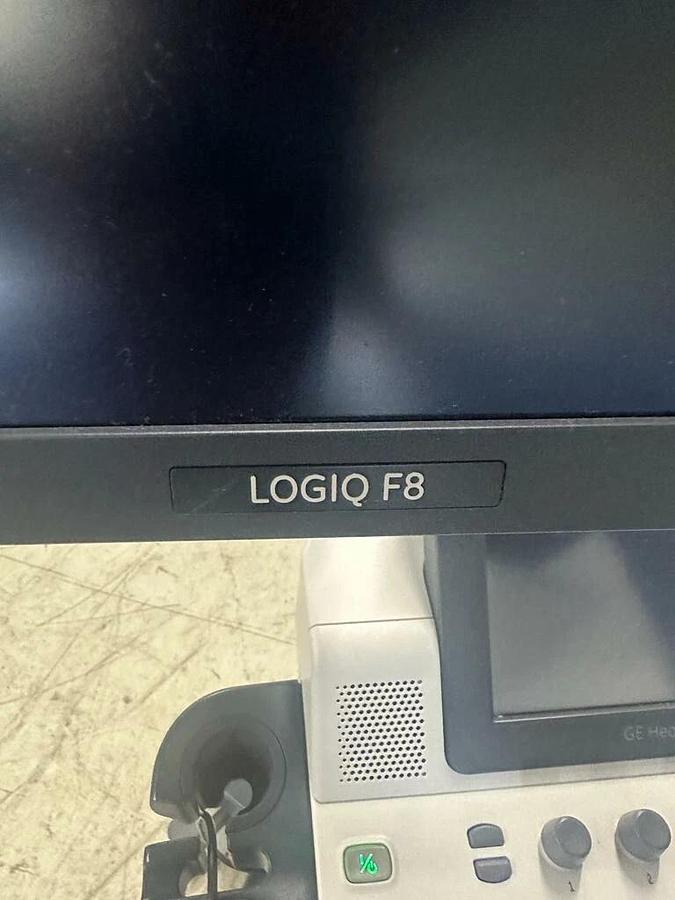 Refurbished 2016 GE LOGIQ F8 Series Ultrasound with  1 Probes, Tested