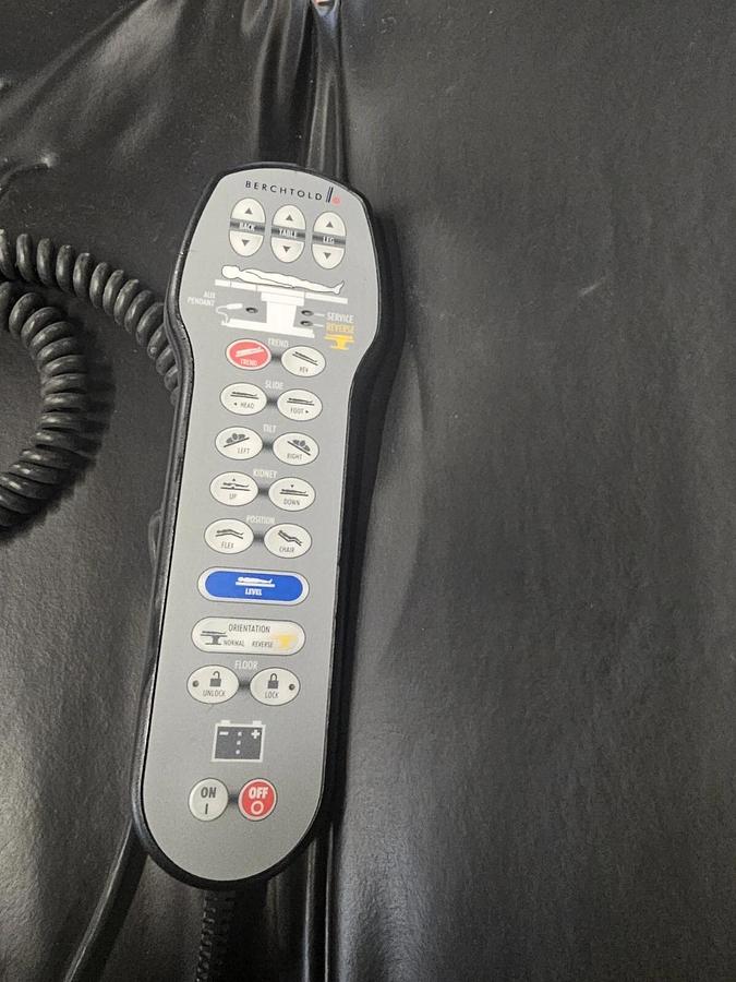 Refurbished BERCHTOLD OPERON B 810 SURGICAL TABLE W/ REMOTE