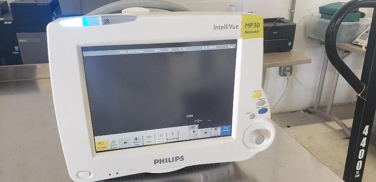 Used Philips IntelliVue MP30 Monitor with Module
