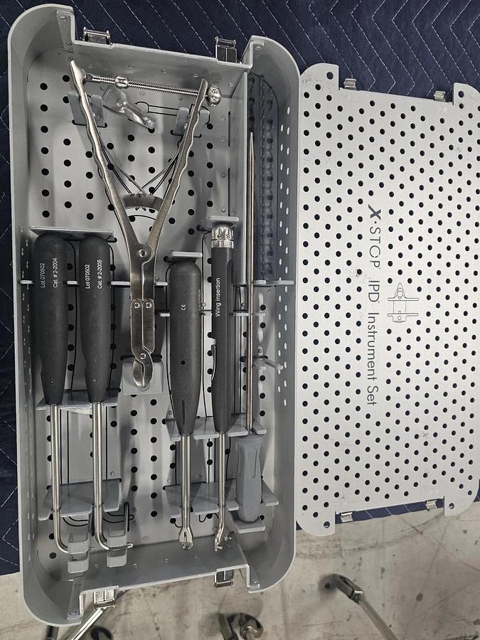 Used Kyphon Inc X-Stop IPD (Interspinous De-Compression) Instrument Set W/ Case~26523