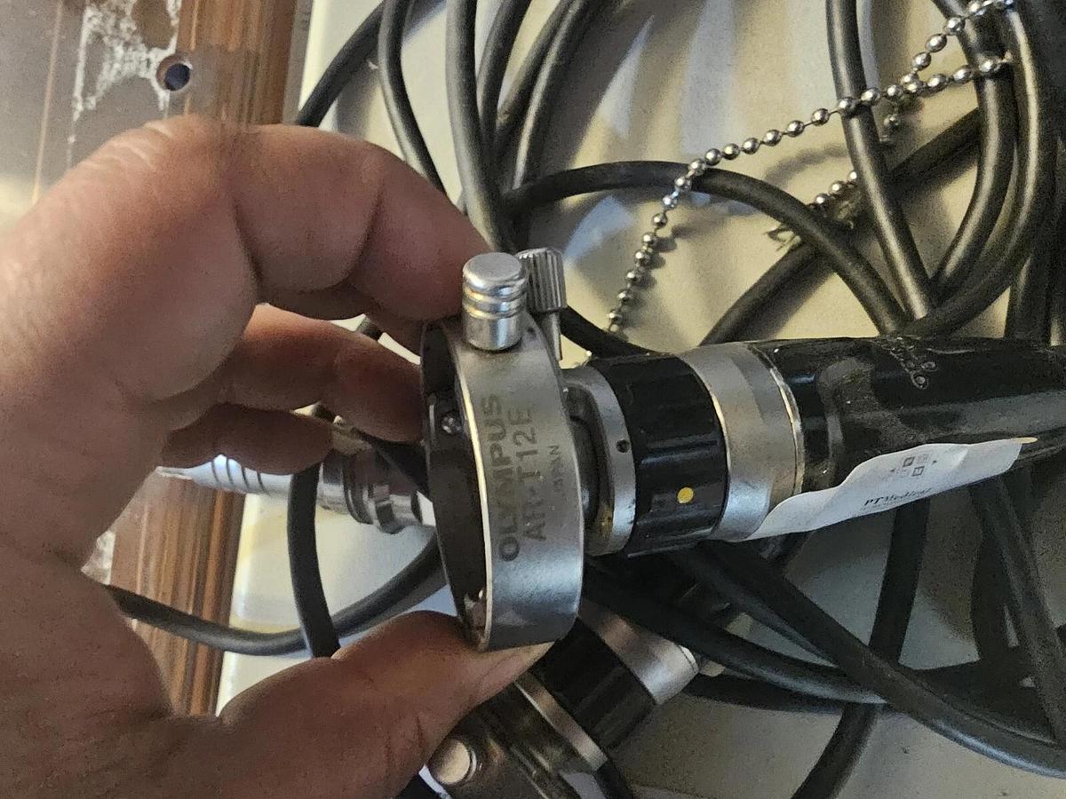 Used Olympus OTV-SC System w/ MAJ-554 Laparoscope Two Camera Head AR T120