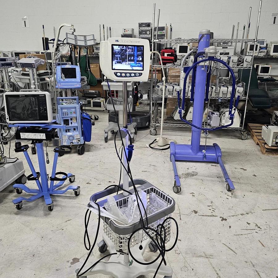 Used Verathon GlideScope Patient Monitor 0570-0304 w/ Scope