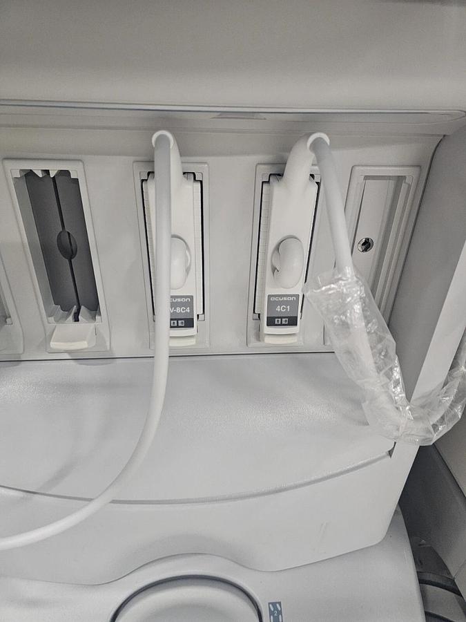 Used Acuson Sequoia 512 Ultrasound With Convex And Vaginal Teansducer