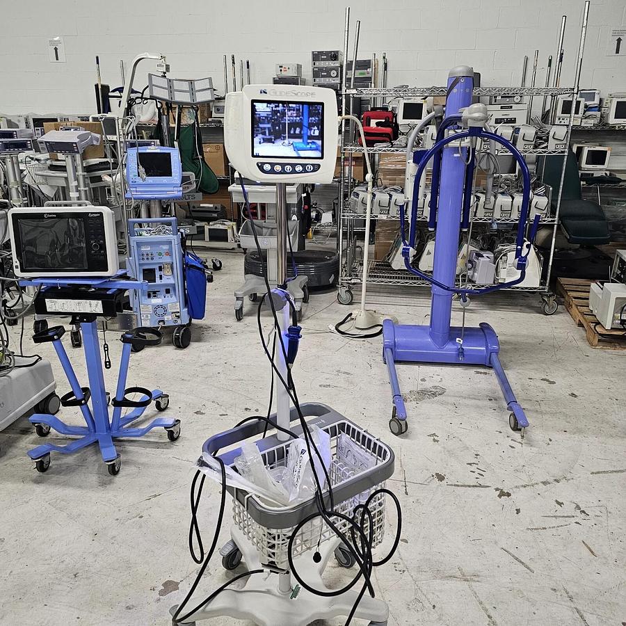 Used Verathon GlideScope Patient Monitor 0570-0304 w/ Scope