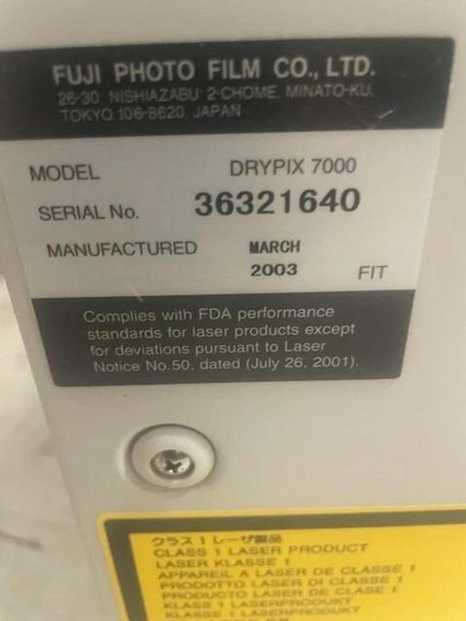 Used Fuji Clearview CR System