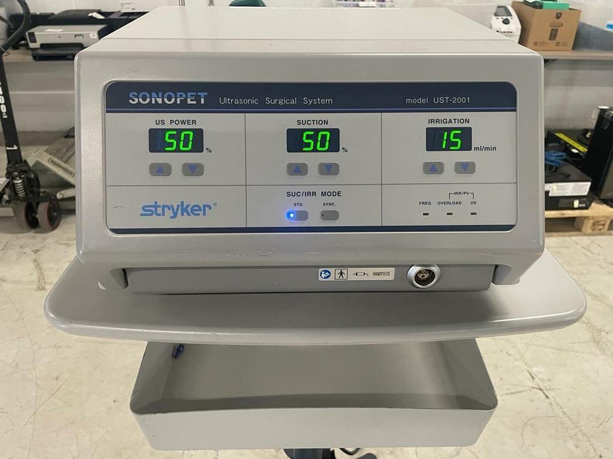 Used Stryker SONOPET Ultrasonic Console