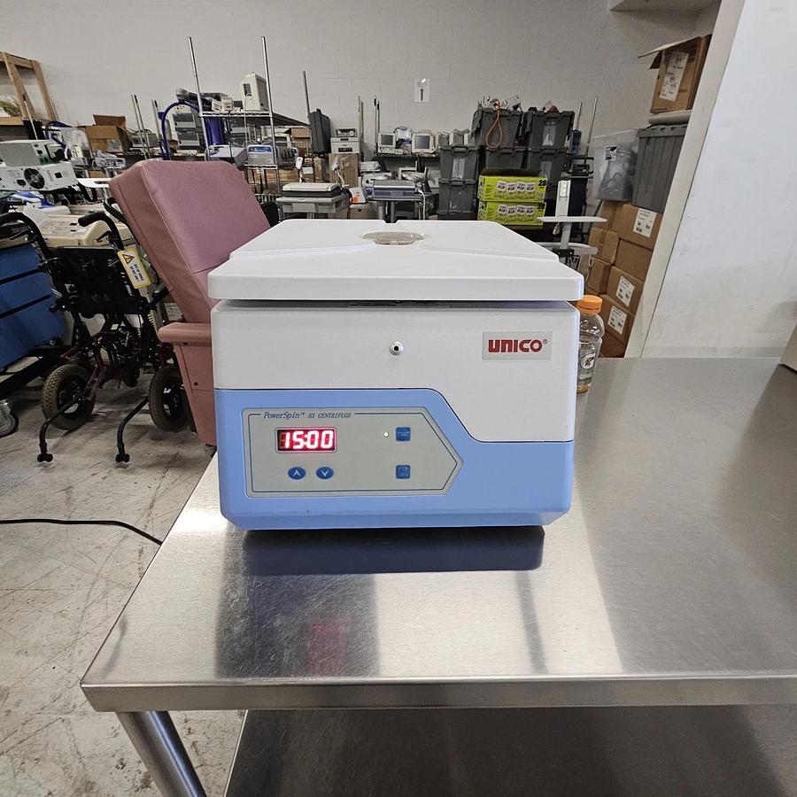 Used Unico C8302 PowerSpin 3400RPM 110V HX Centrifuge 663546984304