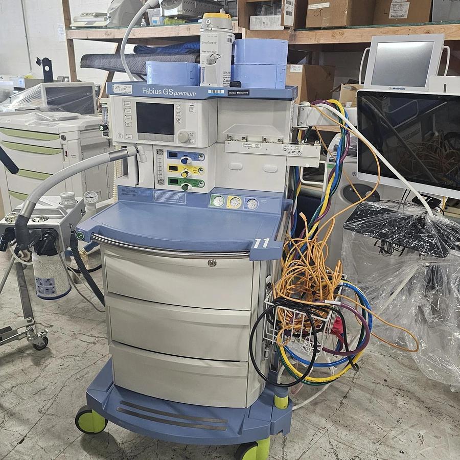 Used Drager Fabius GS Premium Anesthesia Machine