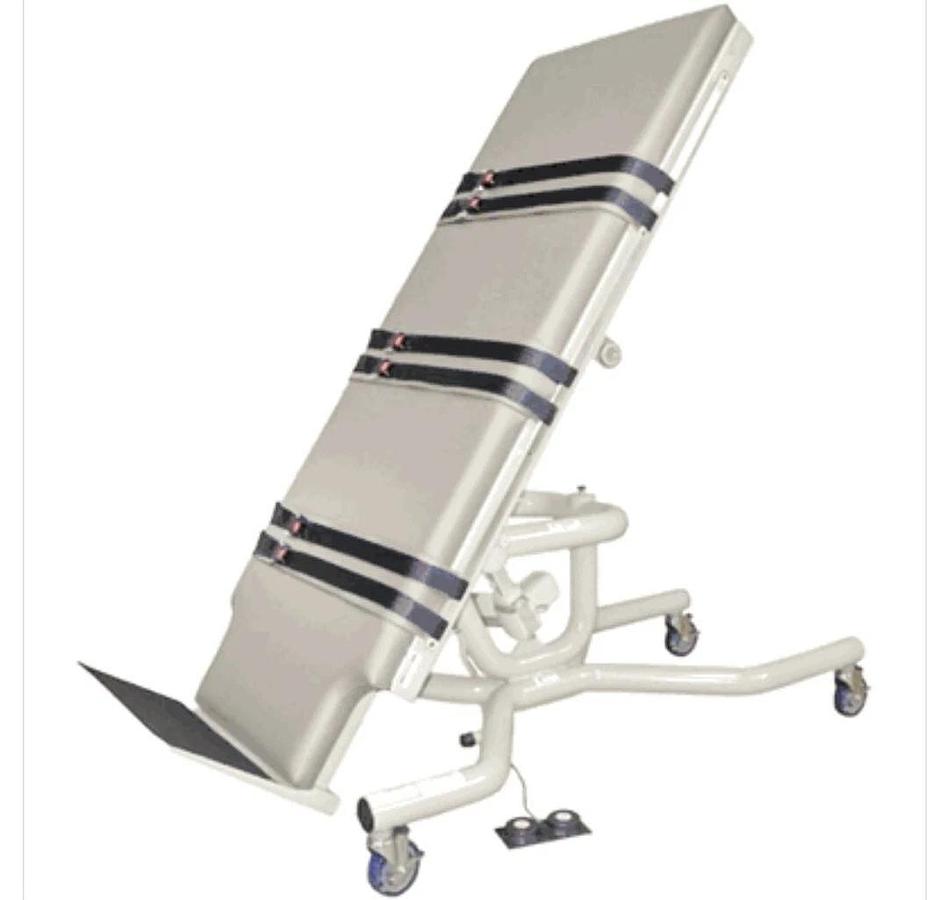 Used Tri W-G Heavy Duty Electric Tilt Table, GREY COLOR