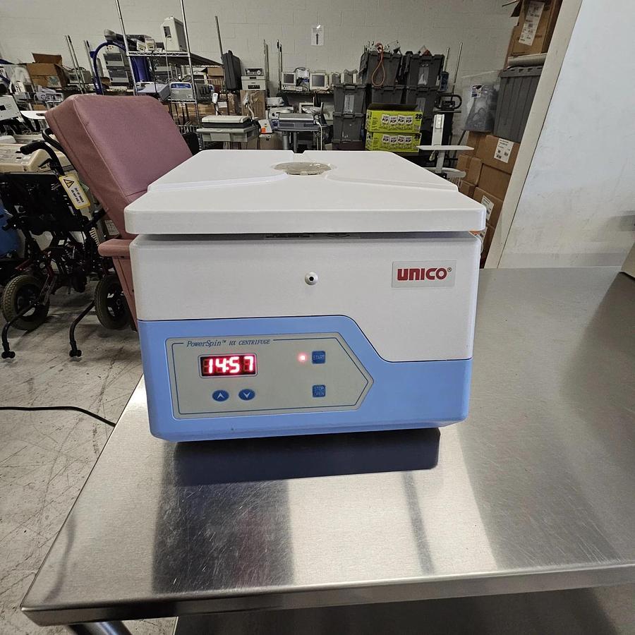 Used Unico C8302 PowerSpin 3400RPM 110V HX Centrifuge 663546984304