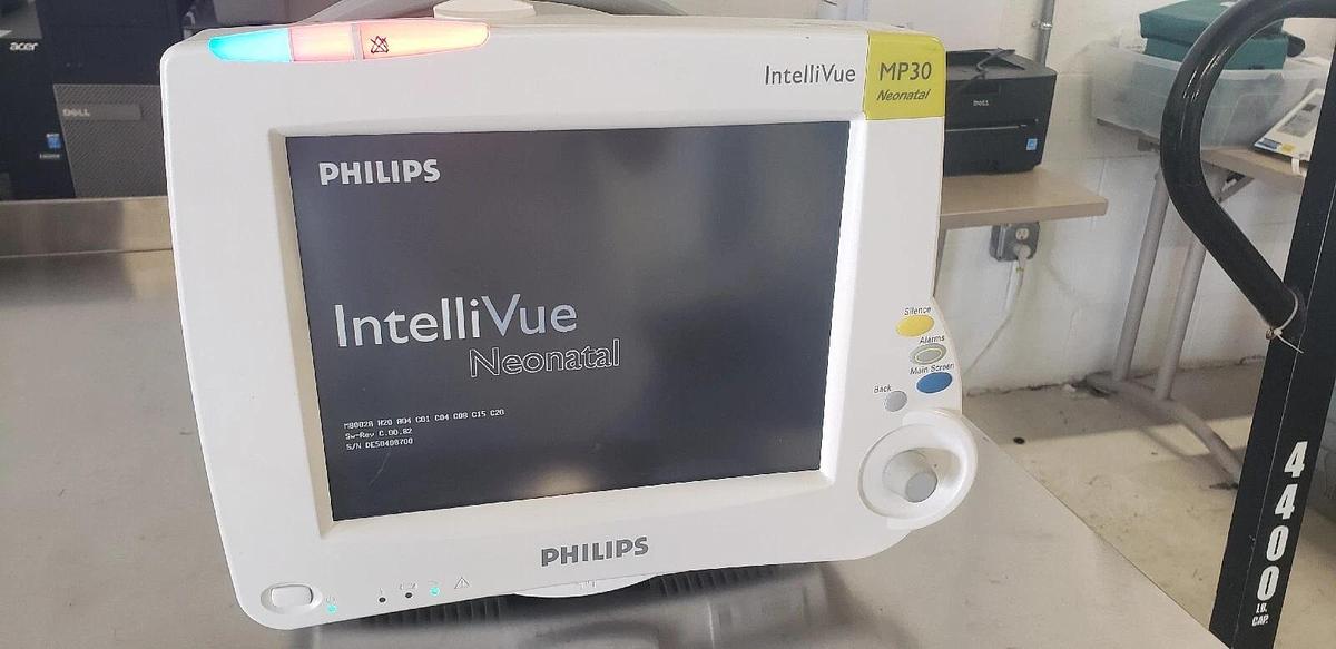 Used Philips IntelliVue MP30 Monitor with Module