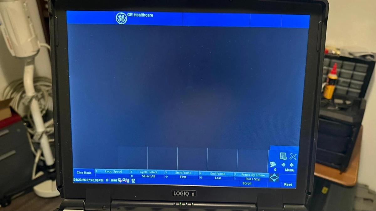 Refurbished Refurbished GE Logiq E ultrasound with  convex L4-12t Or L10-22 Transducer