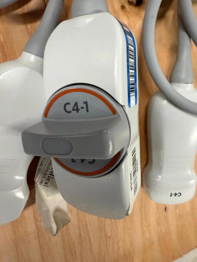 Used Acuson  C4-1  Ultrasound Probe Transducer