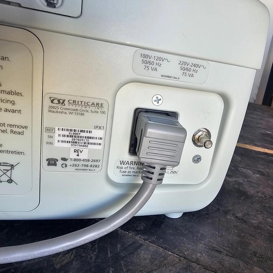 Criticare nGenuity 8100- DOX SpO2, NIBP, ECG,  Temp, CO2, Printer