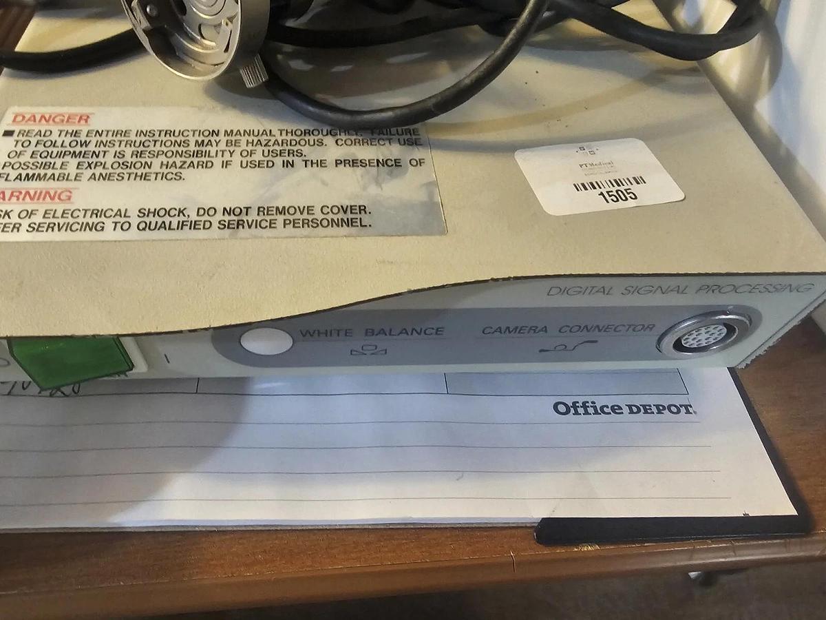 Used Olympus OTV-SC System w/ MAJ-554 Laparoscope Two Camera Head AR T120