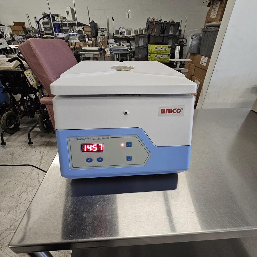 Used Unico C8302 PowerSpin 3400RPM 110V HX Centrifuge 663546984304