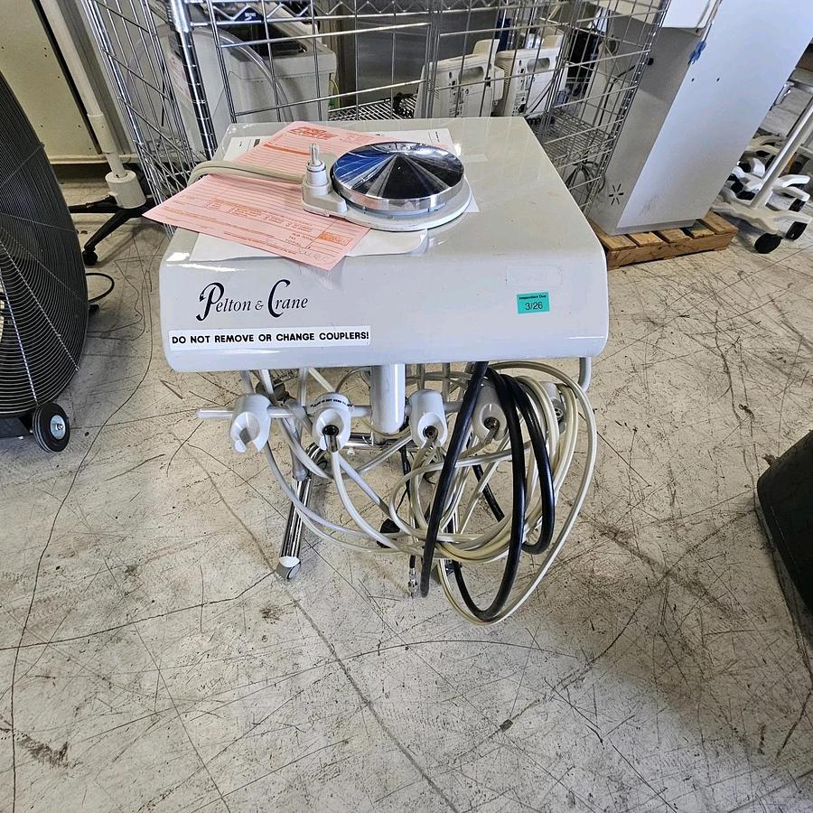 Used Pelton & Crane Spirit EC Dental Delivery Cart