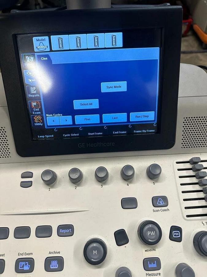 Refurbished 2016 GE LOGIQ F8 Series Ultrasound with  1 Probes, Tested
