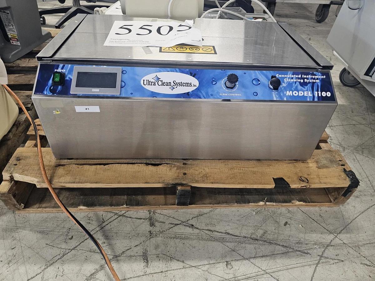 Used Ultra Clean Systems, Inc Model 1100 Cannulated Instrument Cleaning System