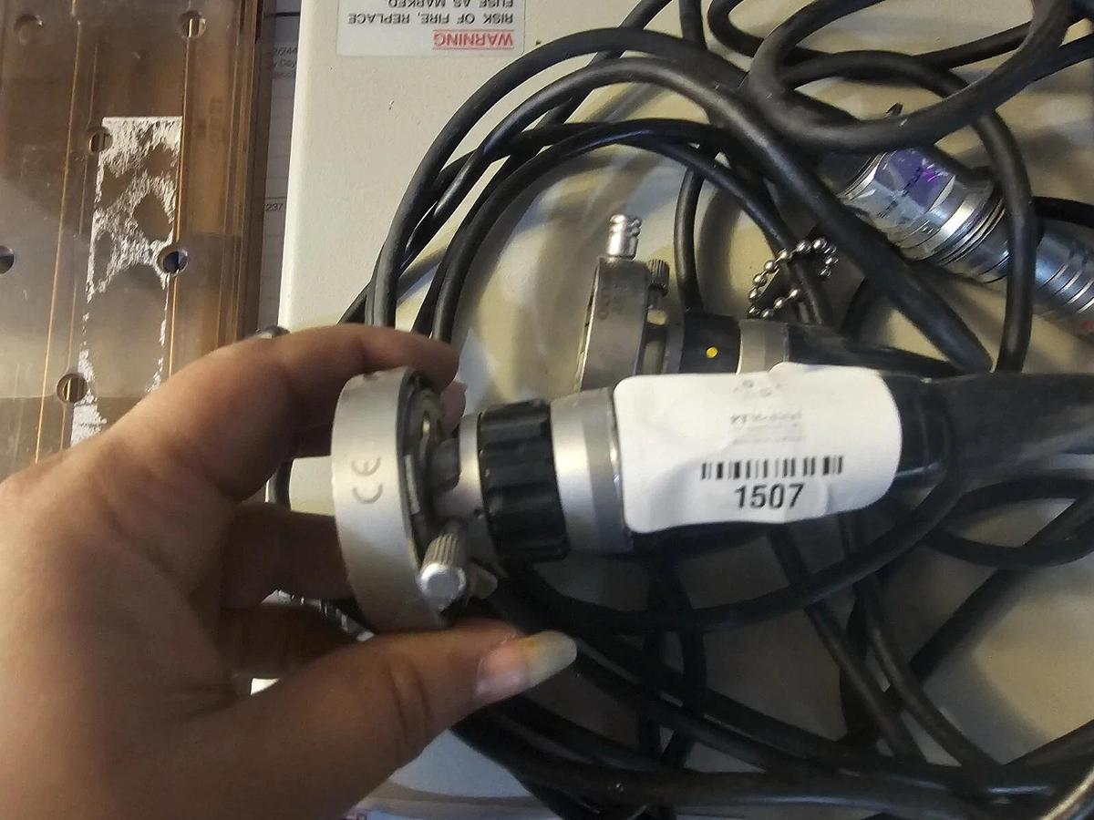 Used Olympus OTV-SC System w/ MAJ-554 Laparoscope Two Camera Head AR T120