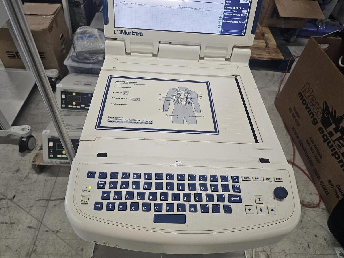 Used Mortara ELI350 Interpretative EKG With Module