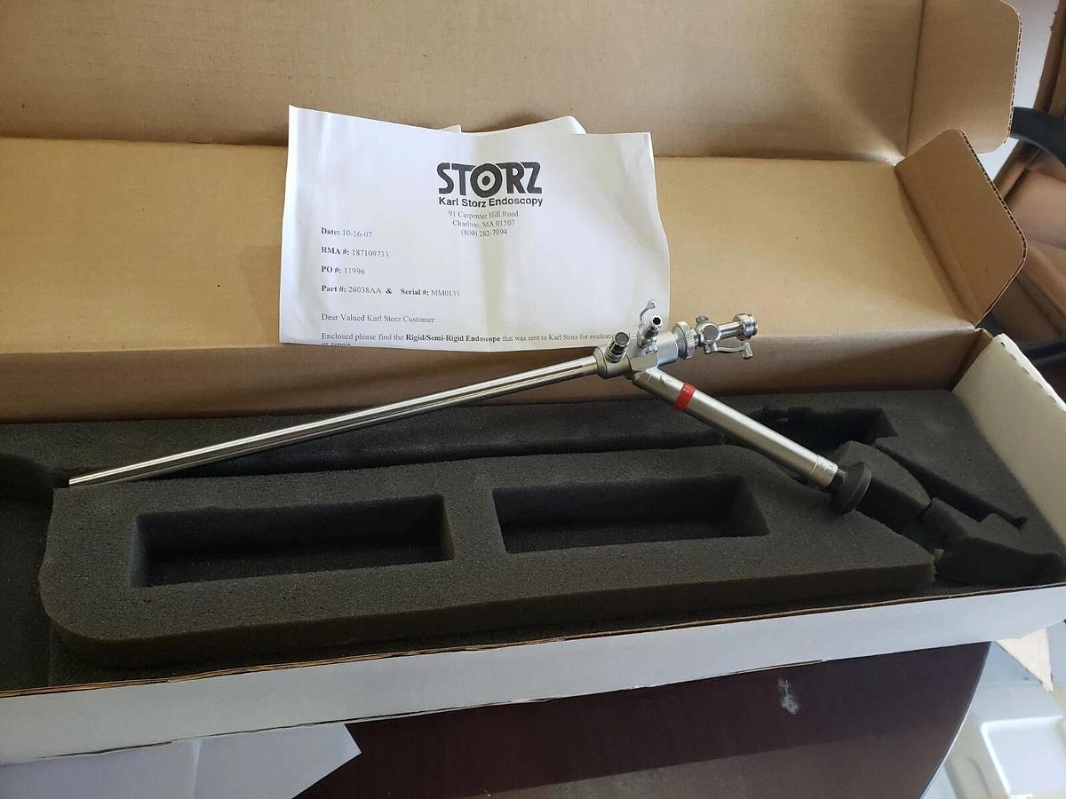 Used Karl Storz 26038AA Hopkins Rigid Laparoscope
