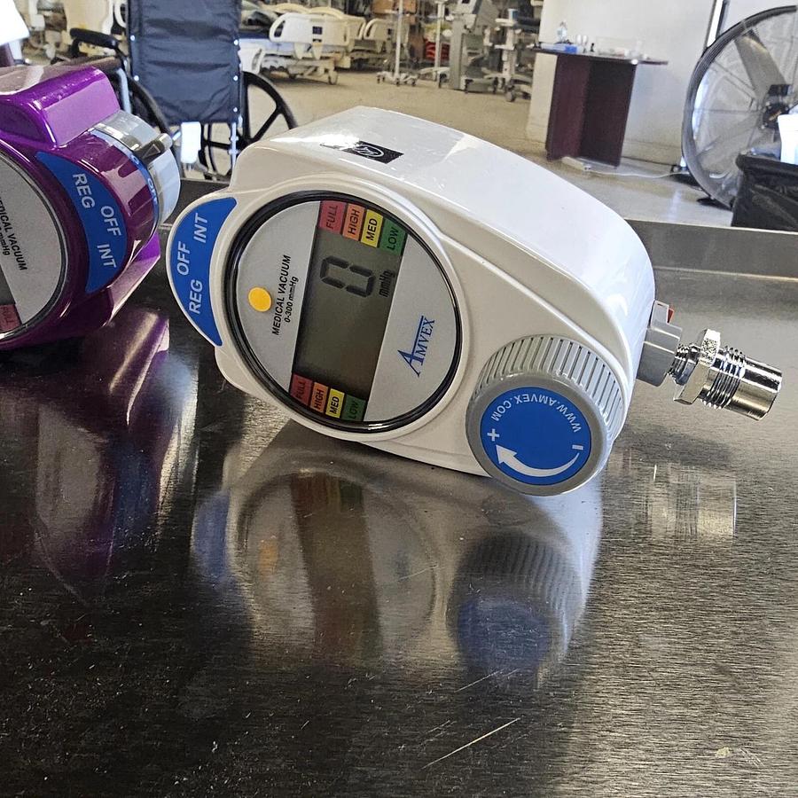 Used Amvex, Ohio Medical LLC Vacuum Regulator MIX LOT OF 32 UNITS