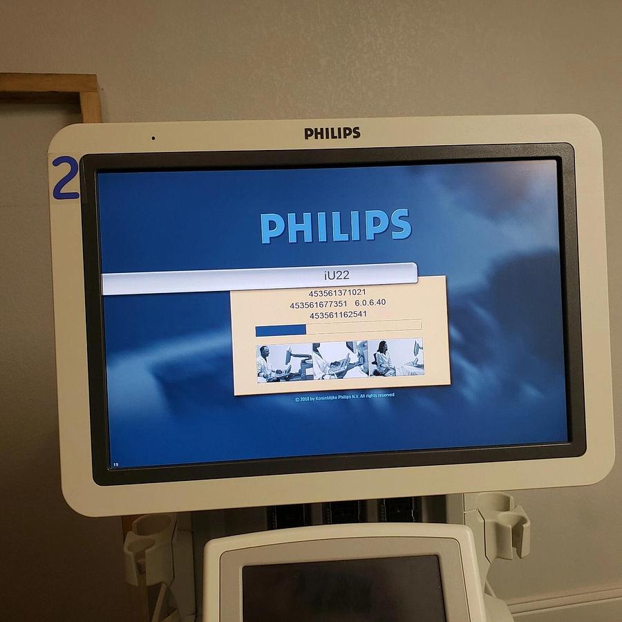 Refurbished PHILIPS iU22 Diagnostic Ultrasound System with convex and Linear probe