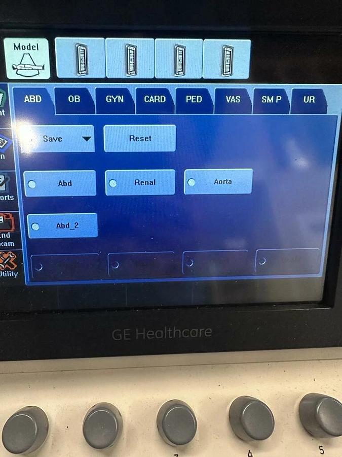 Refurbished 2016 GE LOGIQ F8 Series Ultrasound with  1 Probes, Tested