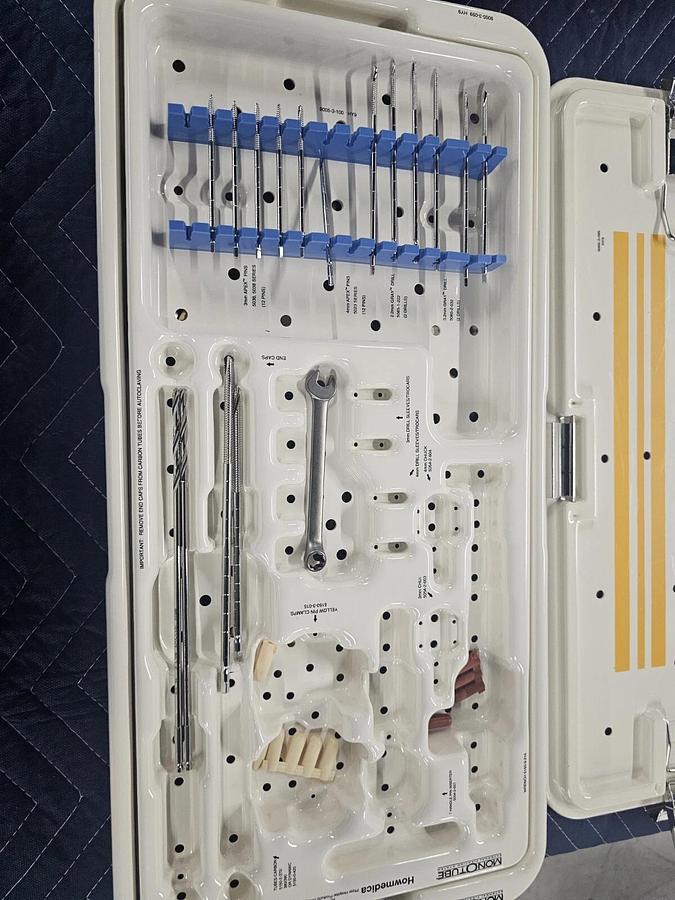 Used Howmedica 5150-9-915 Small Yellow Monotube External Fixation System ASIS