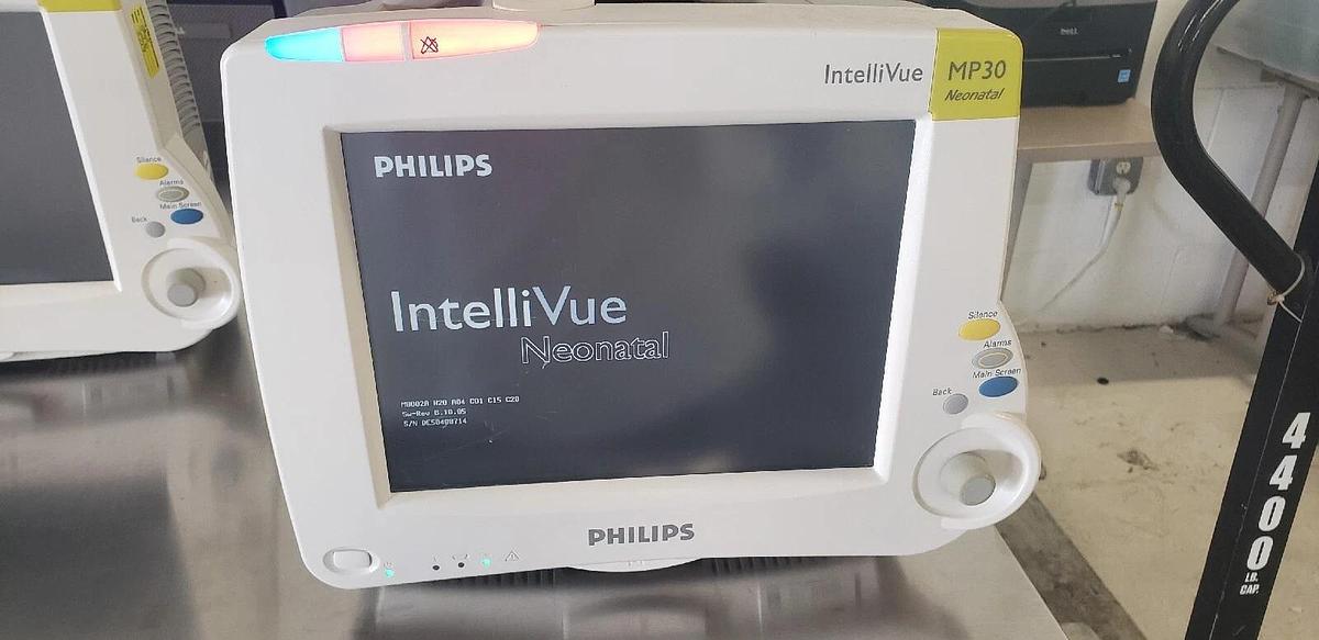 Used Philips IntelliVue MP30 Monitor with Module